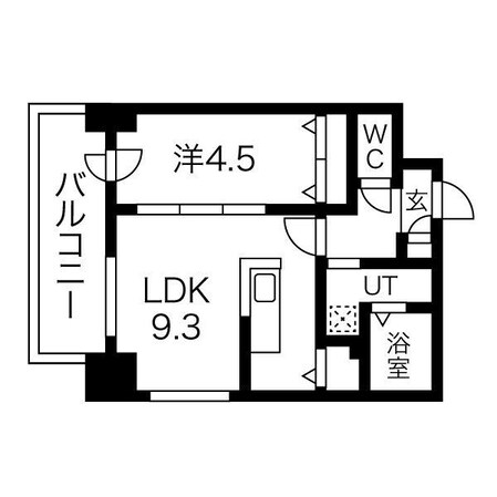 サムティ桑園レジデンスの物件間取画像